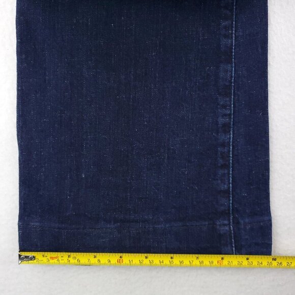 7 For All Mankind Dojo Jeans Flare Denim Stretch Women's "27" Real 31x32 - Picture 8 of 12